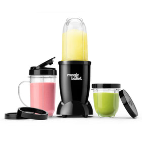 Magic Bullet motor base powers quick blending for sauces, dips, and drinks.