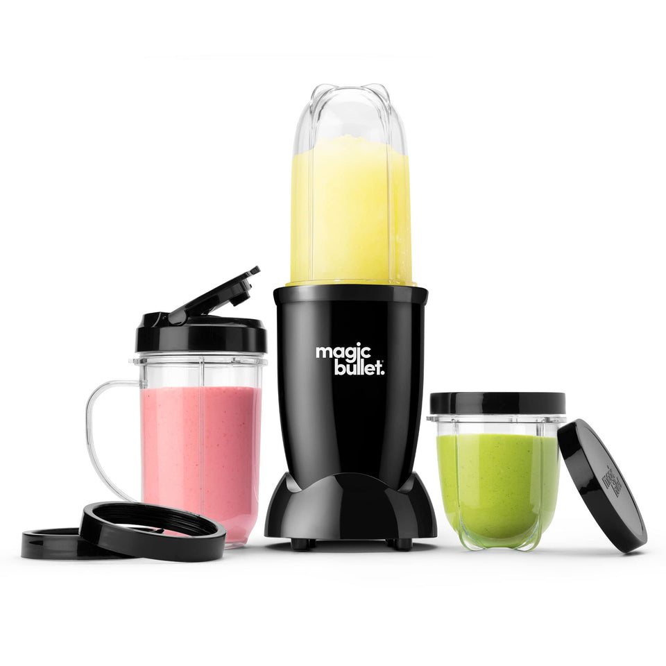 Magic Bullet motor base powers quick blending for sauces, dips, and drinks.