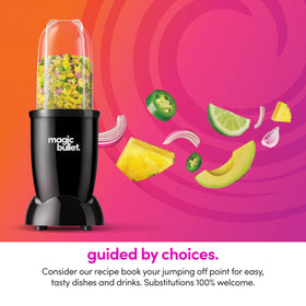Magic Bullet lip ring and guide for secure, spill-free blending