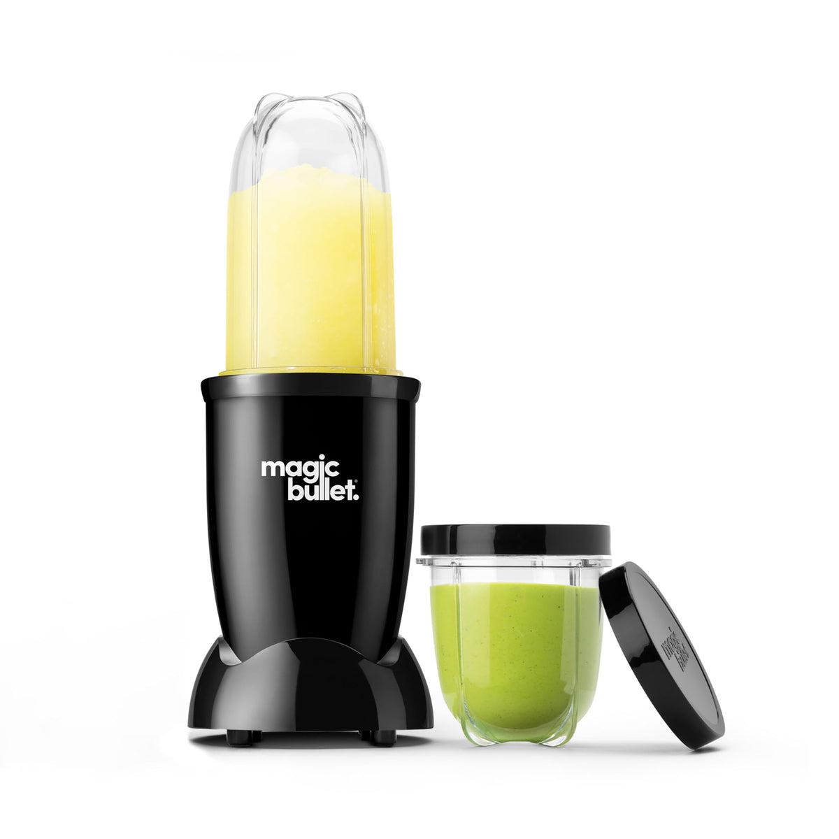 Magic Bullet motor base compact for quick blends and easy countertop use