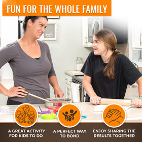 Magic Dumpling Maker Kit pierogi press helps seal stuffed dumplings neatly.
