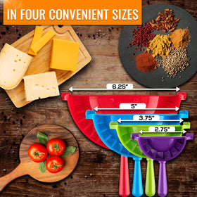 Magic Dumpling Maker Kit durable stainless pin ensures strong assembly.