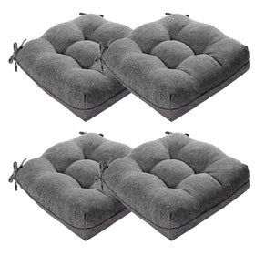 Magic Elephant dining chair cushions 4-pack on a chair delivering all-day comfort and support.