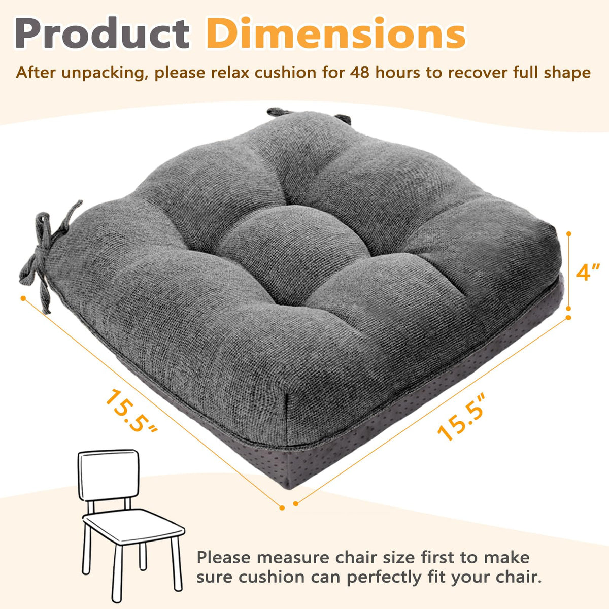 Magic Elephant tufted cushion design detail highlighting shape retention.