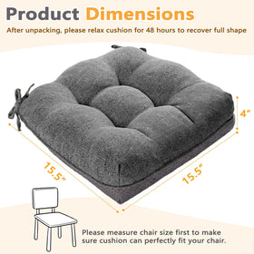Magic Elephant tufted cushion design detail highlighting shape retention.
