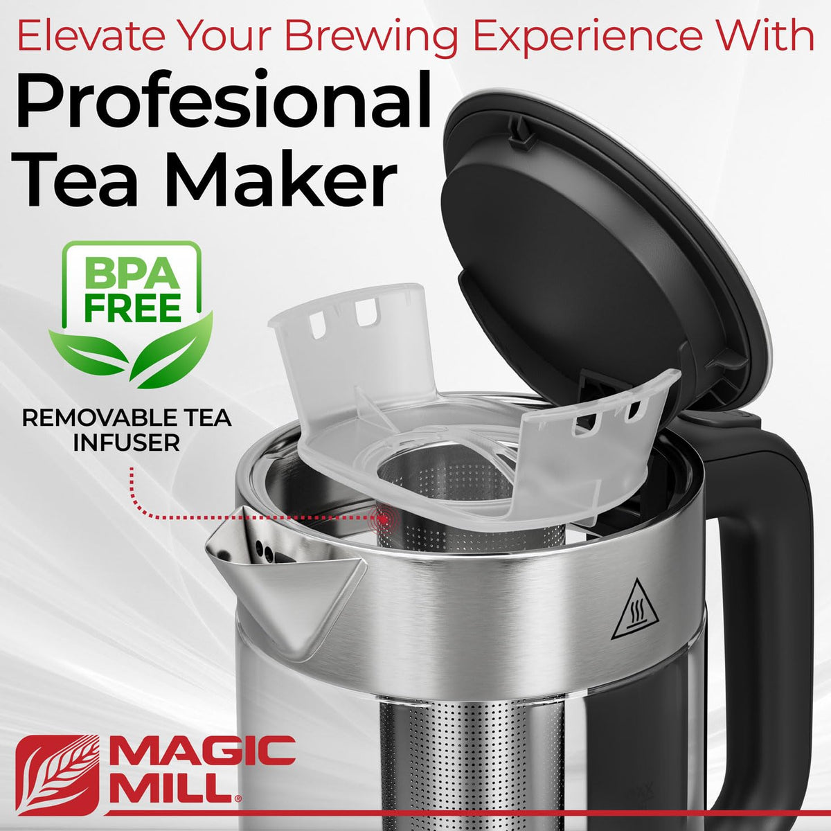 Magic Mill Pro BPA-free water contact design for safer beverages