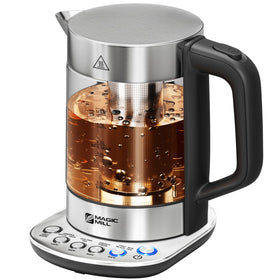 Magic Mill Pro kettle in action showing rapid boil for tea lovers