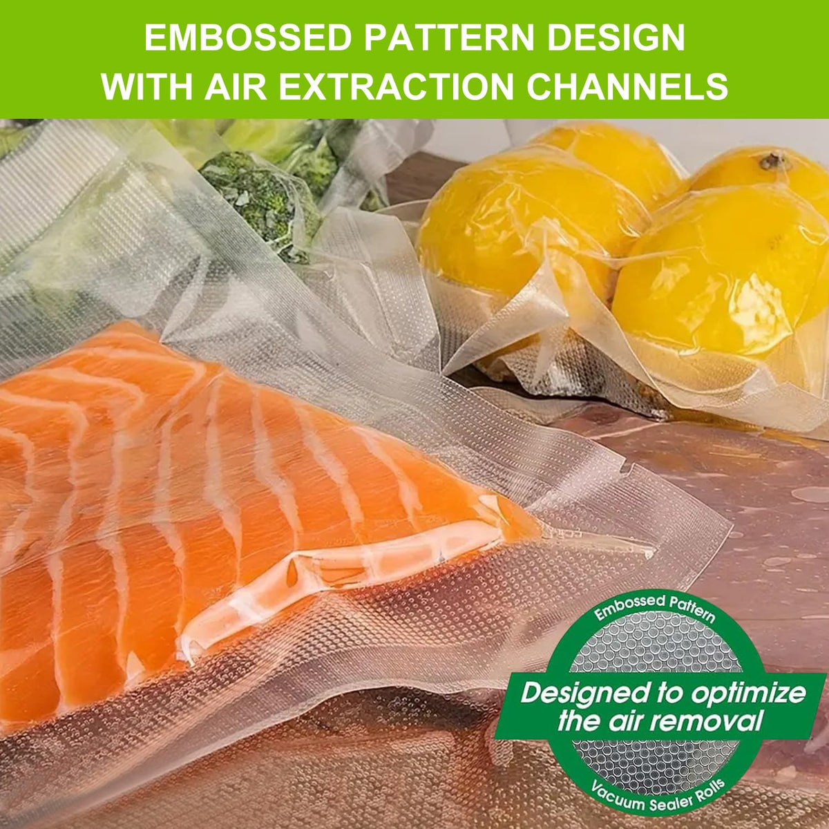 MAGIC SEAL for meal prep and bulk storage, keeping contents organized and fresh.
