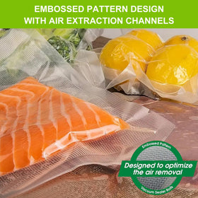 MAGIC SEAL for meal prep and bulk storage, keeping contents organized and fresh.