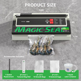 MAGIC SEAL MS4005 air-inflated function for delicate foods like breads