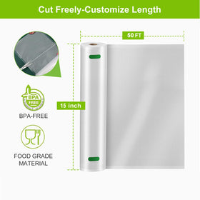 MAGIC SEAL sous vide-friendly bags suitable for precise cooking temperatures.
