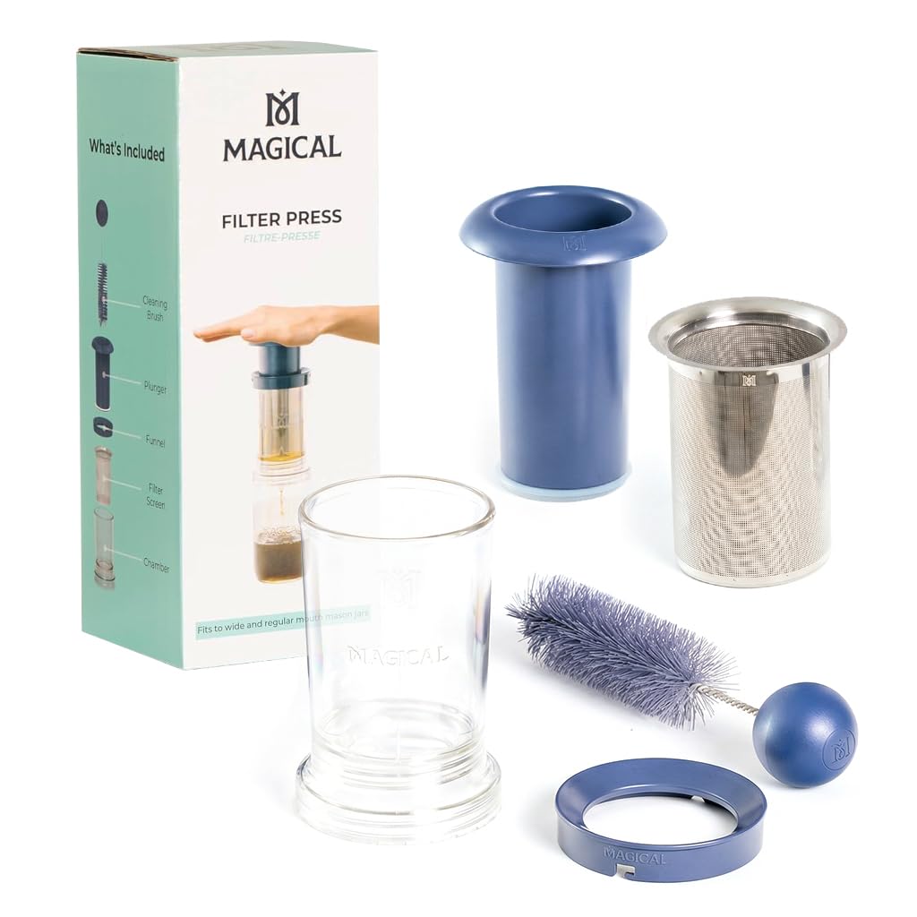 MAGICAL BUTTER filter press mesh showcases precise 75-micron filtration for clean infusions.