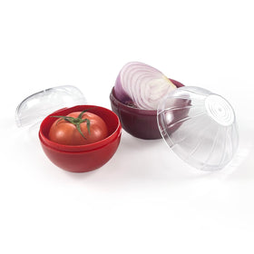Magicaleast tomato storage box side dimensions ideal for organized fridge shelves.