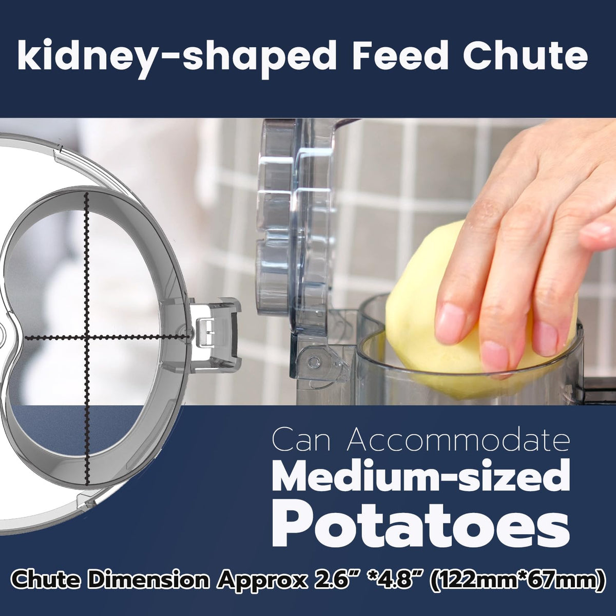 Magiccos French fry cutter blade producing uniform fries efficiently