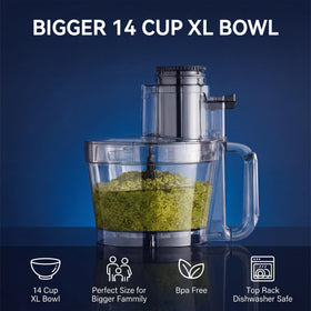 Magiccos XL 14-cup work bowl ideal for family meals and big batches