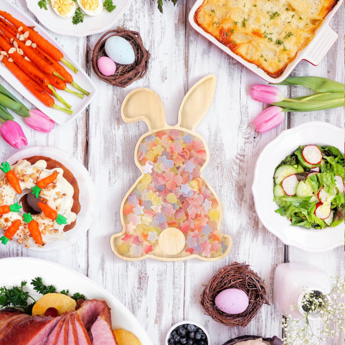 MAGICLULU festive brunch board enhances tables with rustic style.
