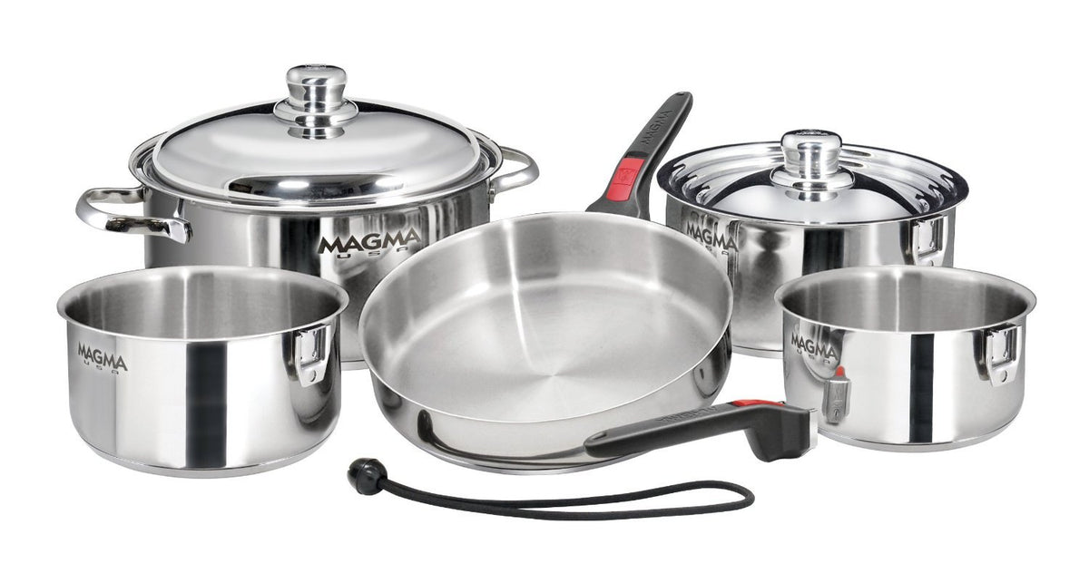 MAGMA removable handles enable fast assembly and space-saving versatility.