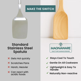 Magnaware crawfish boil stirrer ideal for seafood boils in big pots.