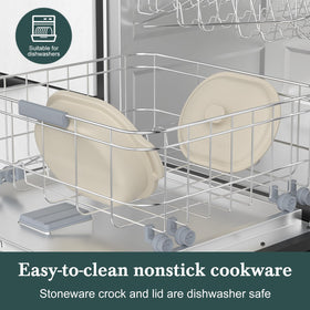 Magnifique Delight dishwasher-safe lid for quick post-cook cleanup.