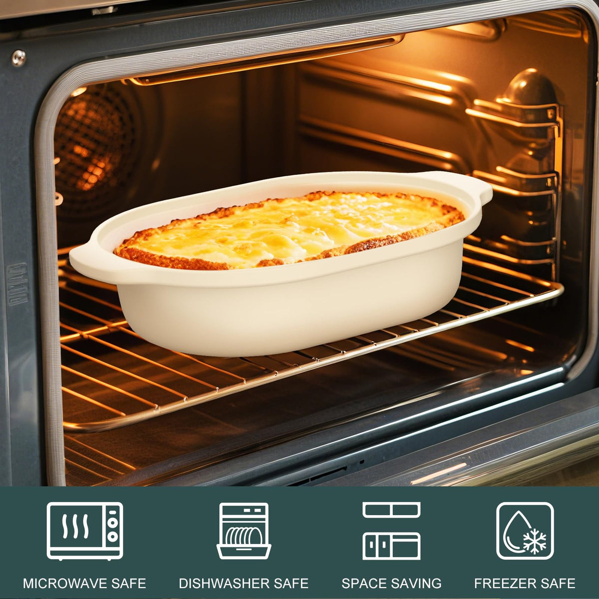 Magnifique Delight high-definition display enhances cooking visibility.