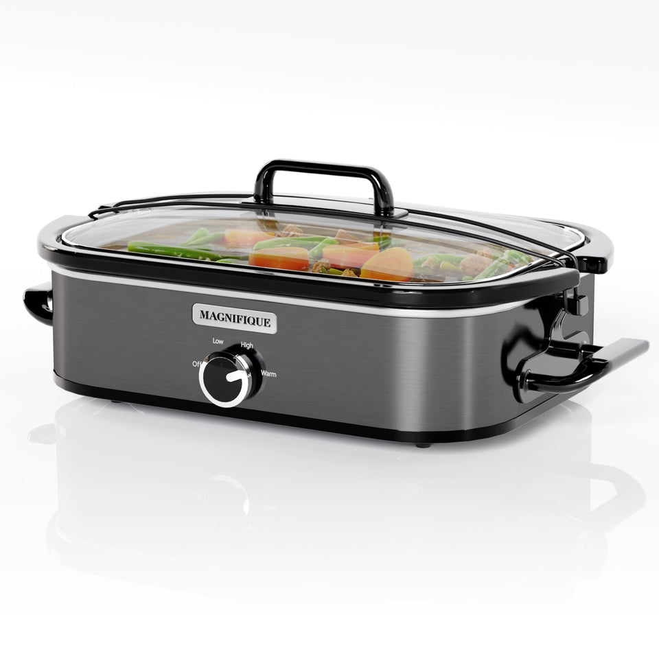 MAGNIFIQUE square design slow cooker with compact footprint for efficient kitchens