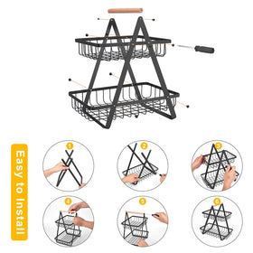 mahueeol pantry-kitchen-organization supports tidy counters and versatile placement.