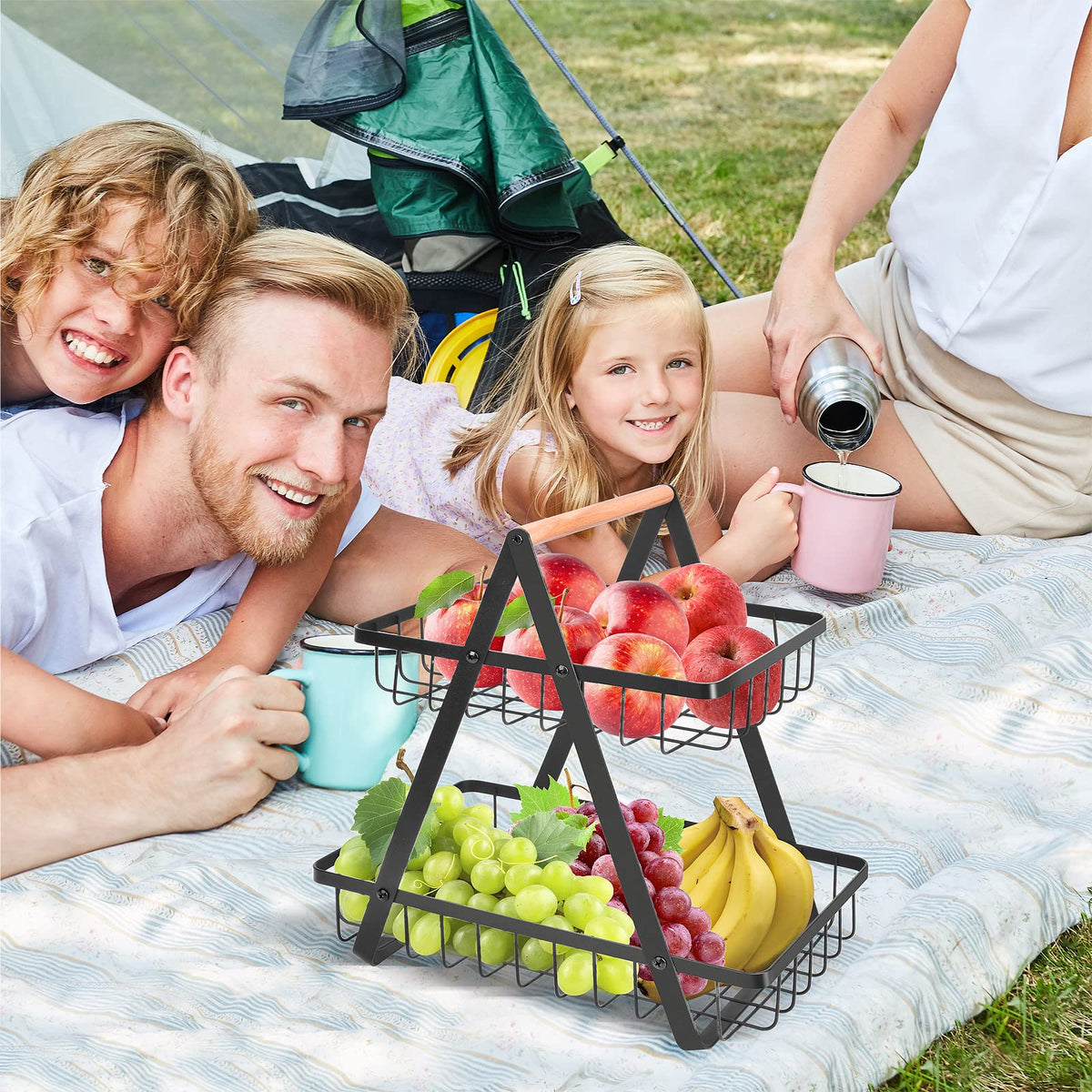 mahueeol portable-basket-for-picnic highlights portability for family outings.