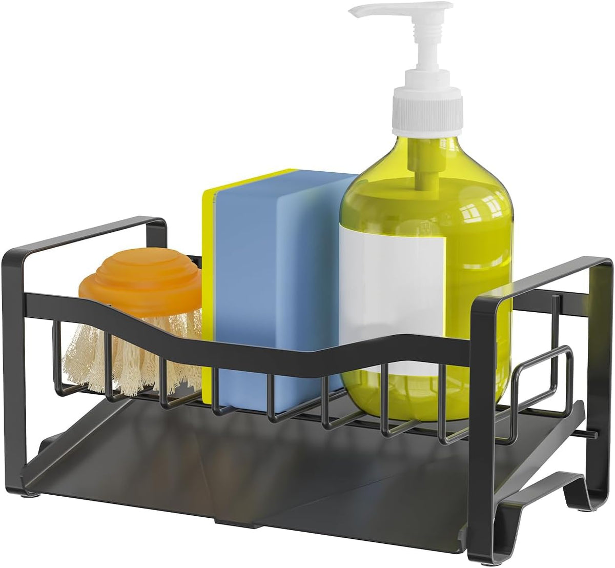 Ready-to-use Maifan caddy fits small kitchen spaces near the sink.