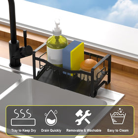Anti-slip feet stabilize the Maifan caddy on countertops.