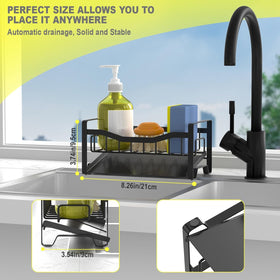 Hollow design promotes rapid drainage and air circulation around sponges.