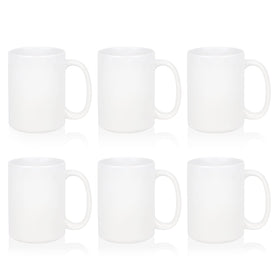 MAIKESUB sublimation mug front view shows a clean canvas for your design