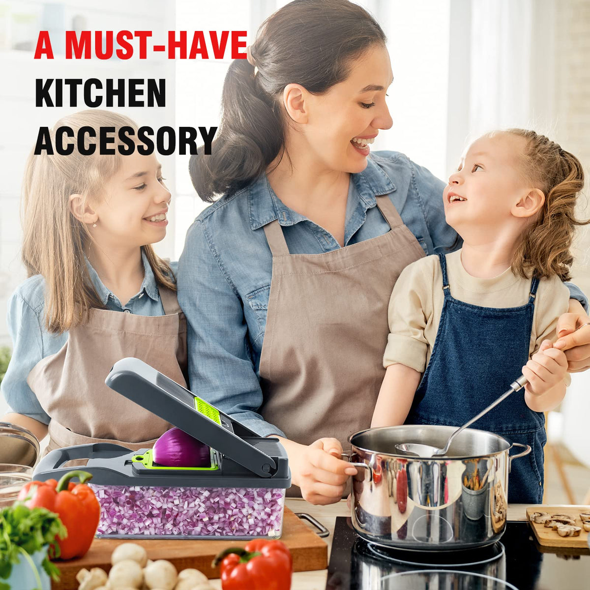 MAIPOR compact design stores easily on small countertops.