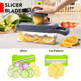 MAIPOR rust-resistant stainless steel blades stay sharp for crisp cuts.