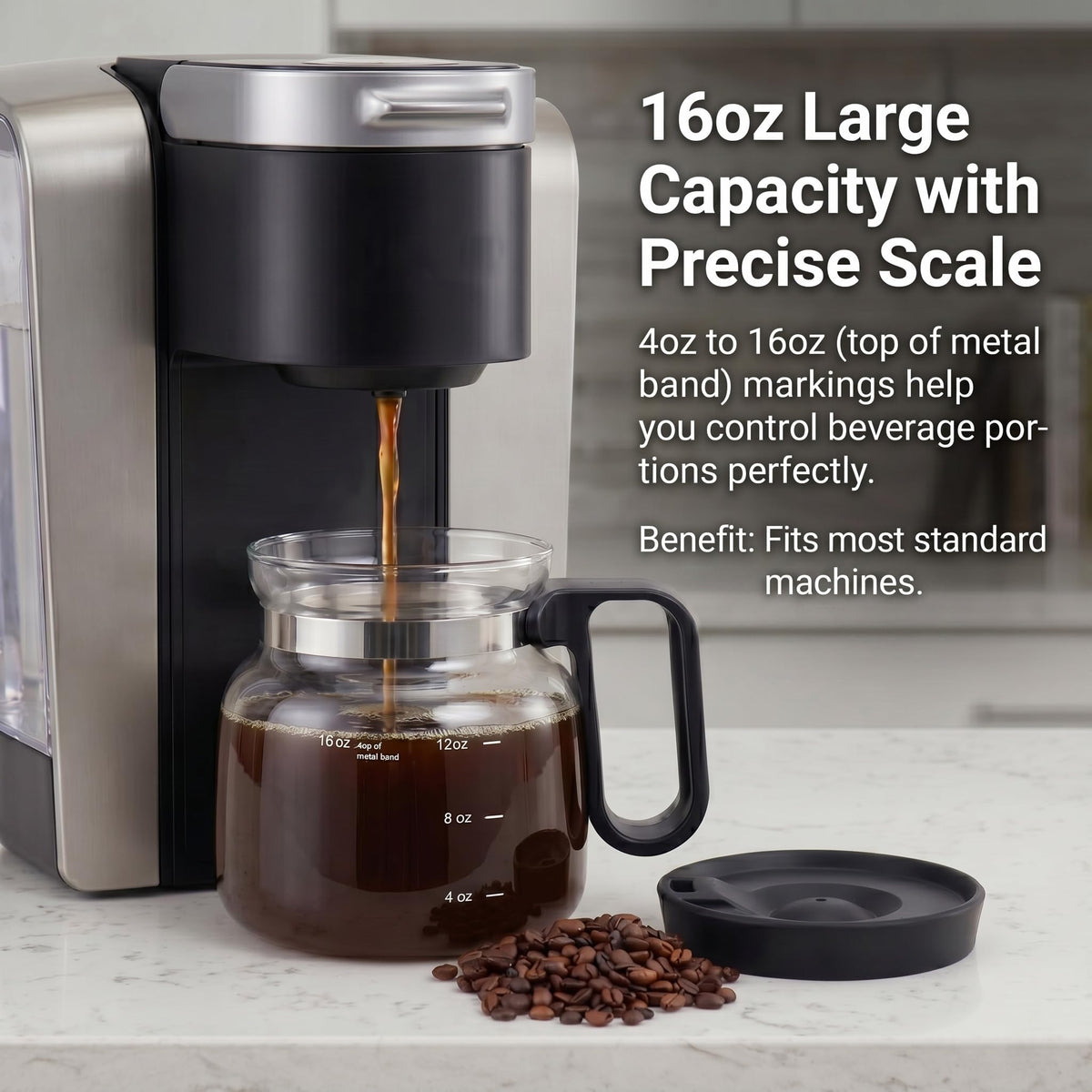MaiQidd glass mug is dishwasher safe for easy cleaning