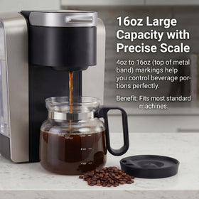 MaiQidd glass mug is dishwasher safe for easy cleaning