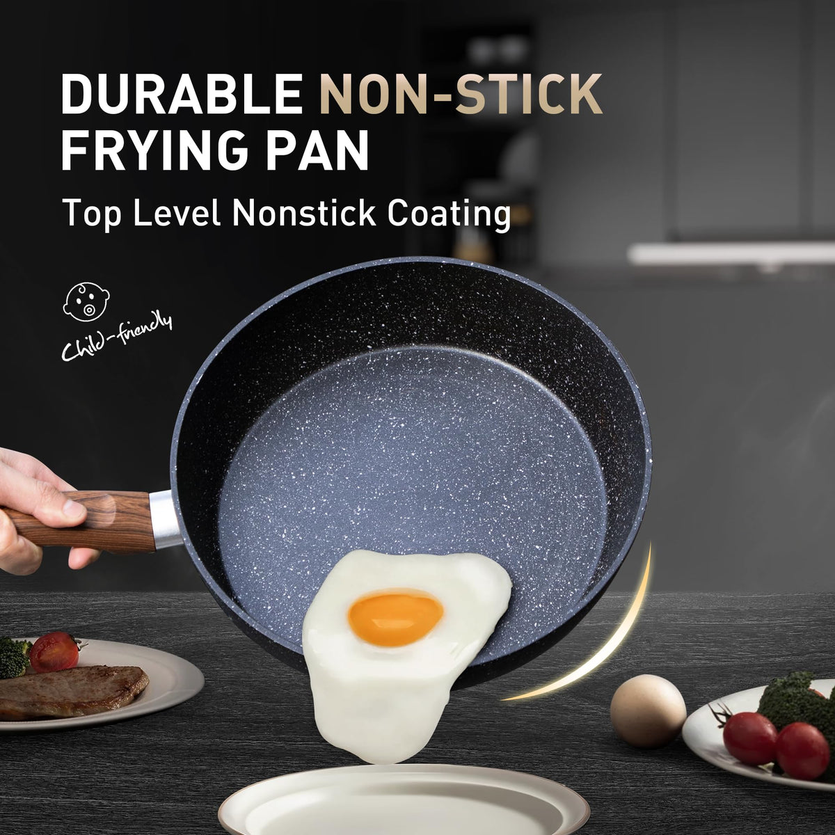 MAISON ARTS oven-safe baking tray up to 400°F for versatile cooking.
