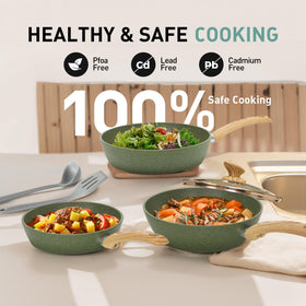 MAISON ARTS 1.5qt sauce pan with lid for sauces and reheating