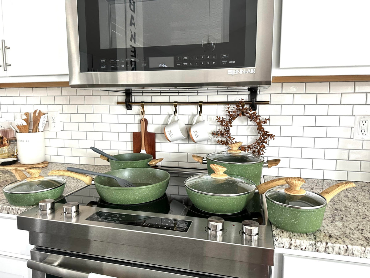 MAISON ARTS 11in fry pan ideal for sautéing and even browning