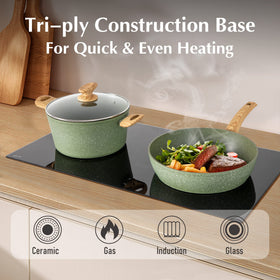 MAISON ARTS 3qt casserole with lid for hearty meals