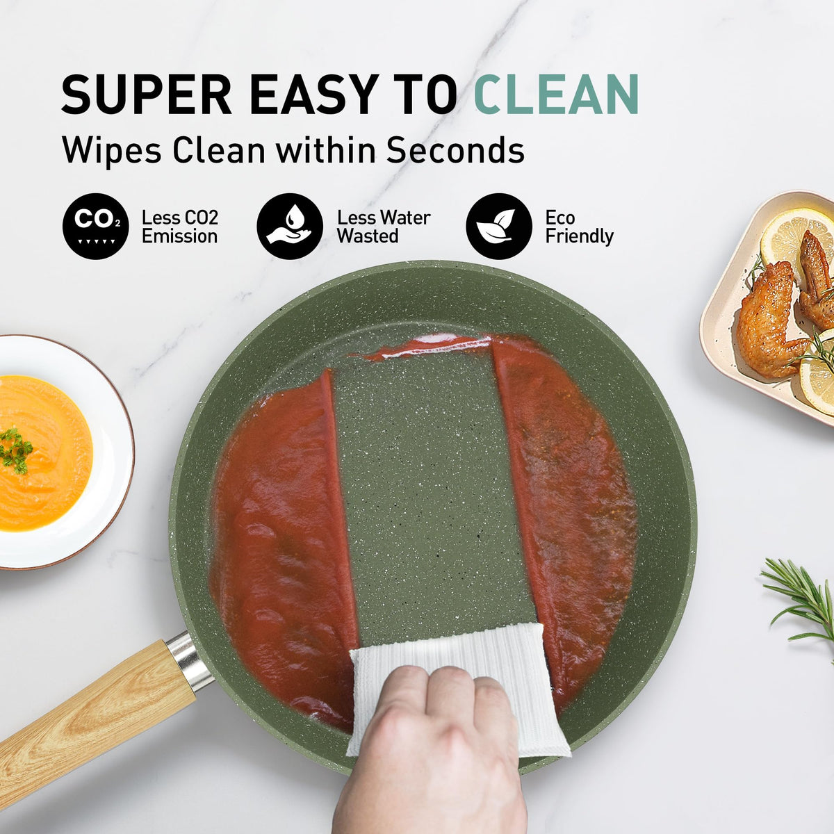 MAISON ARTS induction-friendly cookware for even heat distribution