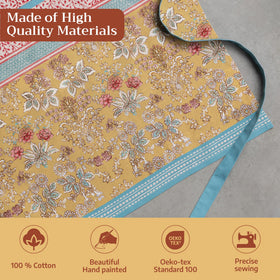 Maison d'Hermine 27.5 by 31.5 inch apron providing full coverage for daily wear.