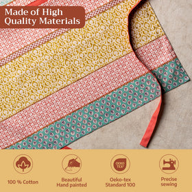 Maison d' Hermine apron adjustable neck strap for secure, comfortable fit.