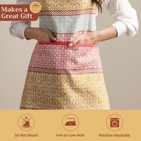 Maison d' Hermine women's fit apron designed for home cooks and servers.