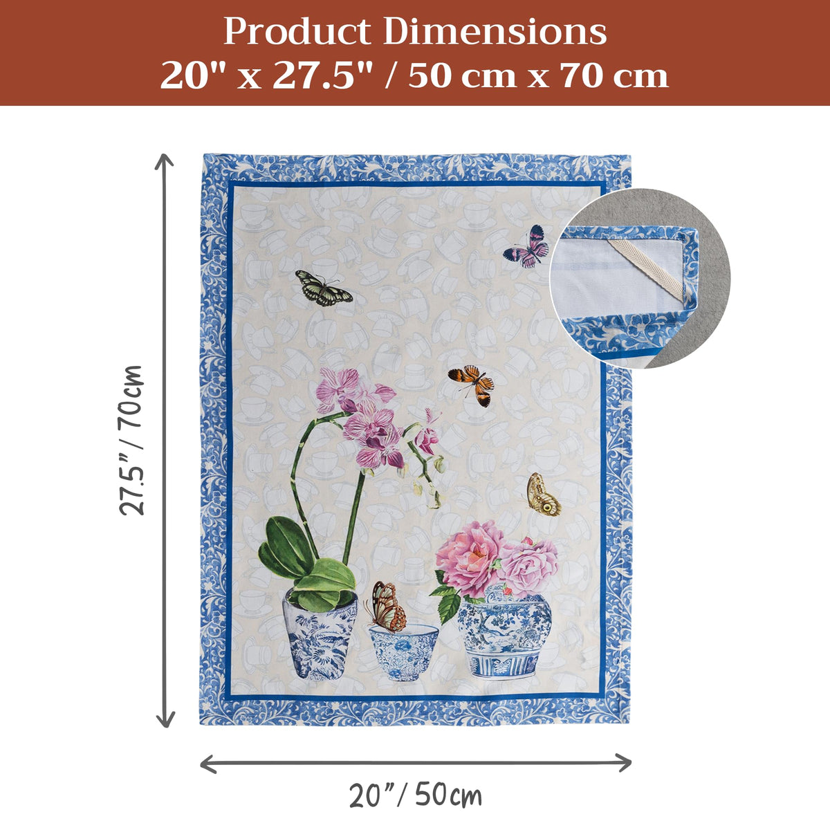 Maison d' Hermine european motif design – adds heritage style to any kitchen.