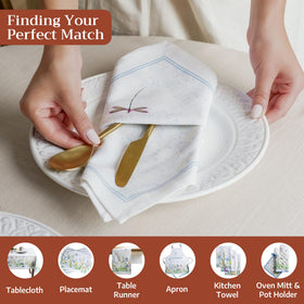 Maison d'Hermine indoor outdoor napkins ideal for versatile dining