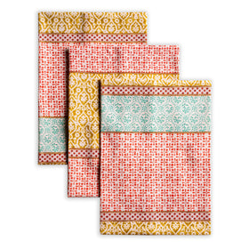Maison d' Hermine kitchen towels set of three absorbent for daily drying