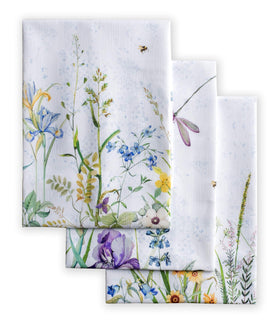 Maison d'Hermine kitchen towels set of 3 for everyday drying.