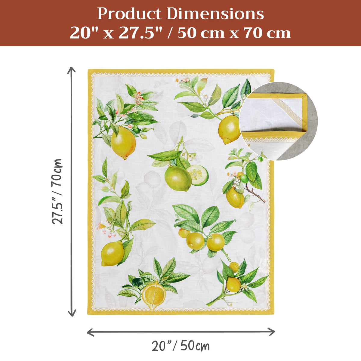 Maison d'Hermine towels used as decorative napkins for rustic gatherings