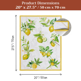Maison d'Hermine towels used as decorative napkins for rustic gatherings