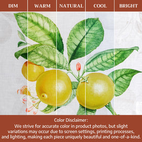 Maison d'Hermine towel set close-up, exclusive watercolor design